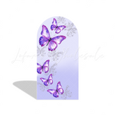 Sweet 15th 16th 18th Butterfly Princess Girl Birthday Party Background Arch Backdrop Wall Cloth Cover